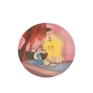 Disney "Beauty & The Beast" Limited Edition Plate - "A Spot Of Tea" - Collectibl